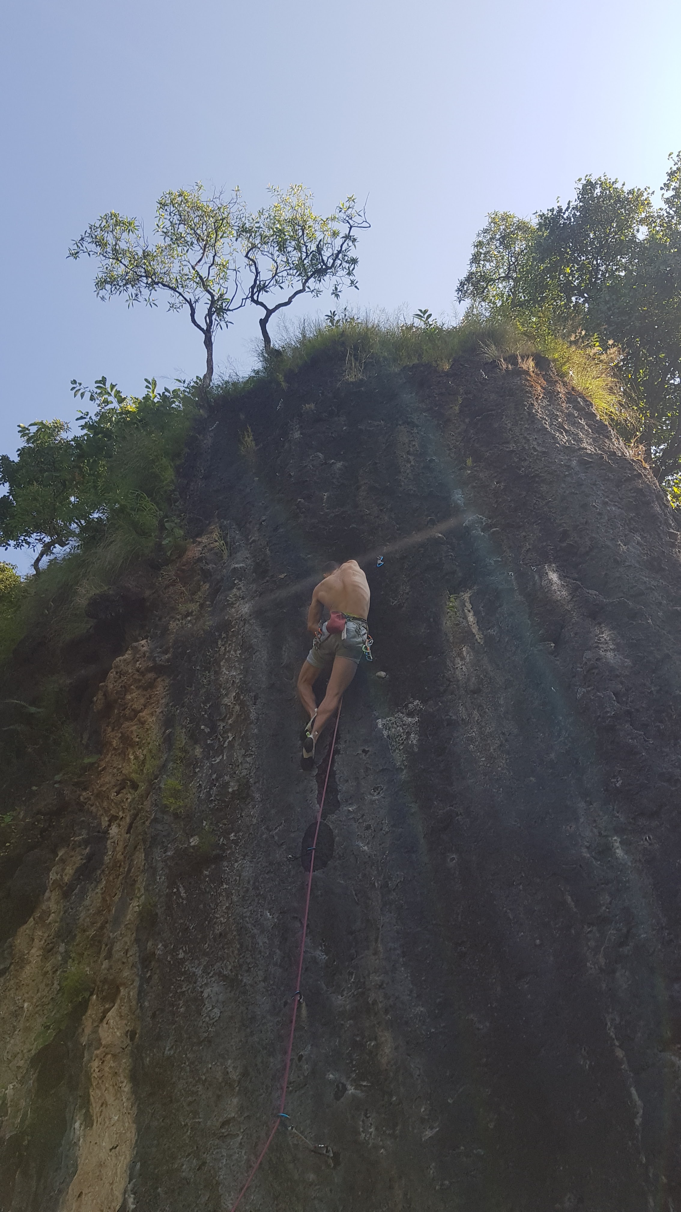 Rock Climbing in Pokhara