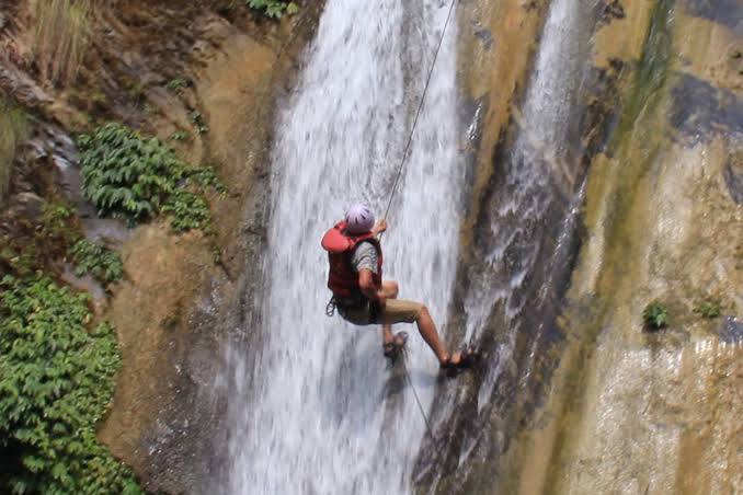 Jalbire Waterfall Canyoning Adventure