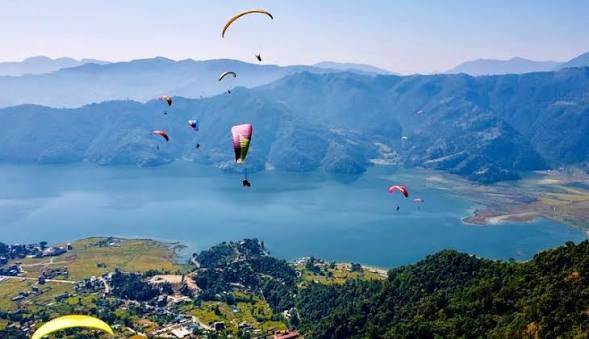 Tandem Paragliding in Pokhara
