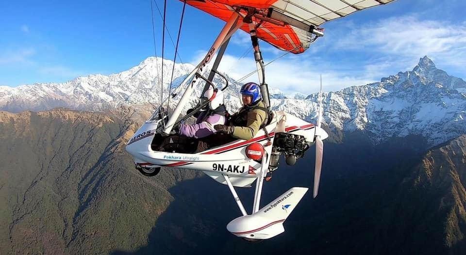 Pokhara Mountain Ultralight Flight